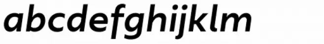 Greenwich Semi Bold Italic