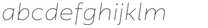 Greenwich Thin Italic