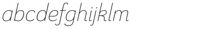 Grenale #2 Nor Thin Italic