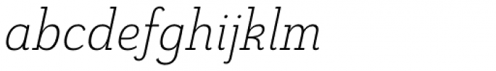 Grenale Slab Con Light Italic