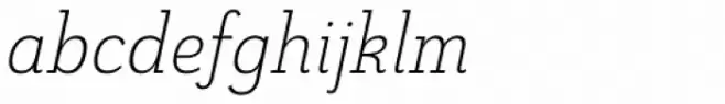 Grenale Slab Con Light Italic