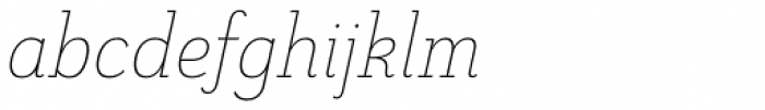 Grenale Slab Con Thin Italic