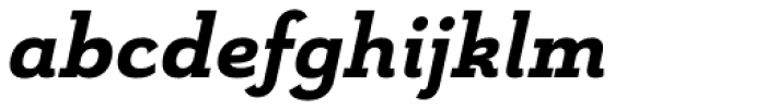 Grenale Slab Ext Black Italic