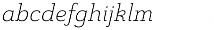 Grenale Slab Ext Light Italic