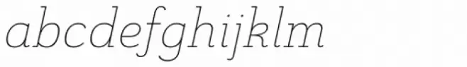 Grenale Slab Ext Thin Italic