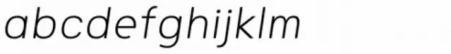 Grold Rounded Slim ExtraLight Italic