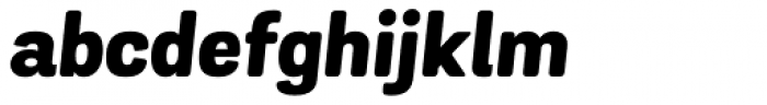 Grota Sans Alt Rounded Heavy Italic