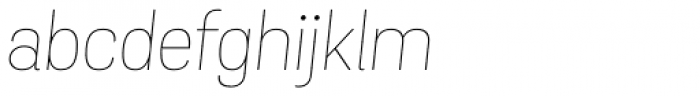 Grota Sans Alt Thin Italic