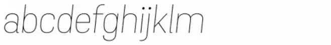 Grota Sans Alt Thin Italic
