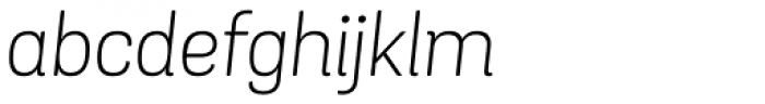Grota Sans Rounded Light Italic