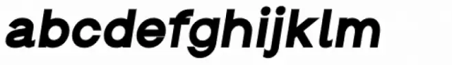 Groteska Heavy Italic
