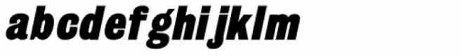 Grotesque Bold Italic
