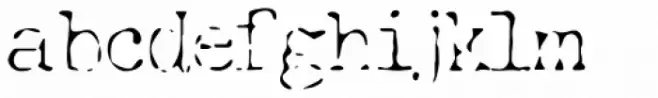 Grungy Old Typewriter Ghost