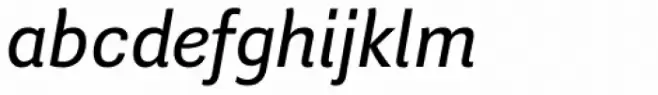 Guanabara Sans Book Italic