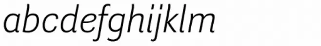 Guanabara Sans ExtraLight Italic