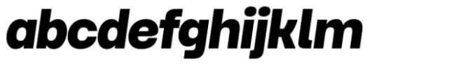 Guaruja Neue Black Italic