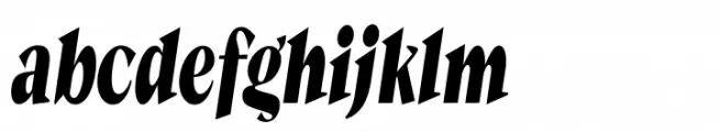 Guau Bold Condensed Italic