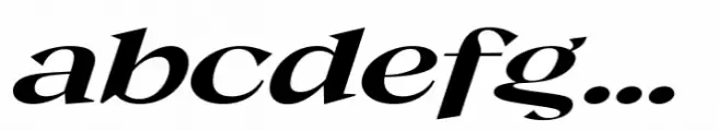 Guau Regular Expanded Italic