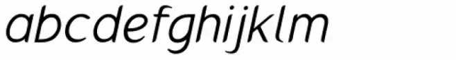 Gumela Light Italic