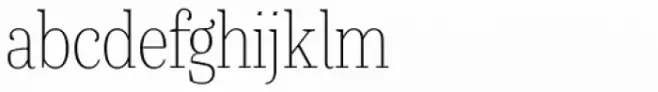 Gwyner Condensed Thin