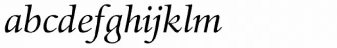 Haarlemmer MT Italic