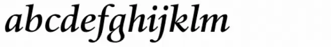 Haarlemmer MT Medium Italic