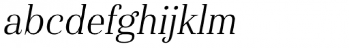 Haboro Con Light Italic