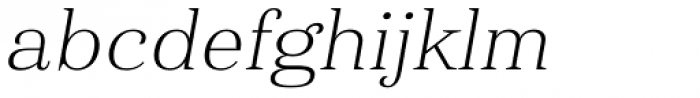 Haboro Ext Thin Italic