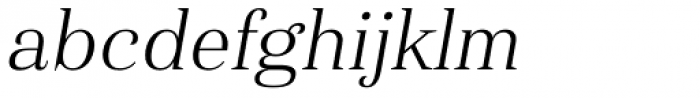 Haboro Nor Light Italic