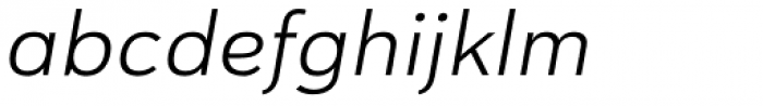 Haboro Sans Ext Book Italic