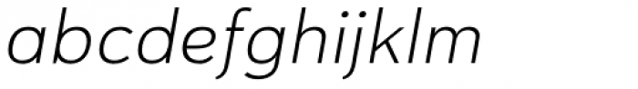 Haboro Sans Ext Light Italic