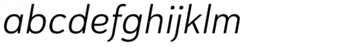 Haboro Sans Norm Book Italic