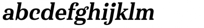 Haboro Serif Condensed Extra Bold Italic