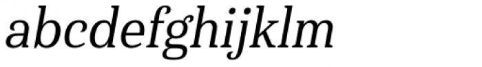 Haboro Serif Condensed Medium Italic