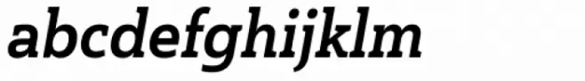 Haboro Slab Condensed Ex Bold Italic