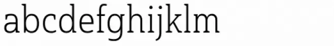 Haboro Slab Condensed Light