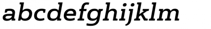 Haboro Slab Extended Bold Italic