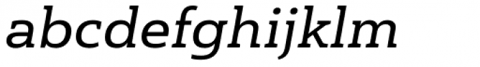 Haboro Slab Extended Demi Italic