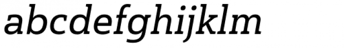 Haboro Slab Normal Demi Italic