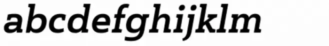 Haboro Slab Normal Ex Bold Italic