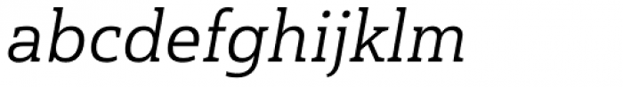 Haboro Slab Normal Regular Italic