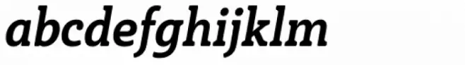 Haboro Slab Soft Condensed Ex Bold Italic