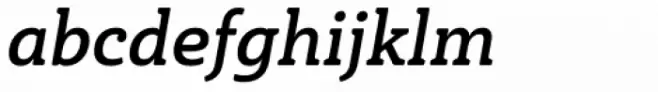 Haboro Slab Soft Extended Bold Italic