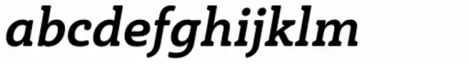 Haboro Slab Soft Extended Ex Bold Italic