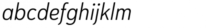 Haboro Soft Condensed Book Italic