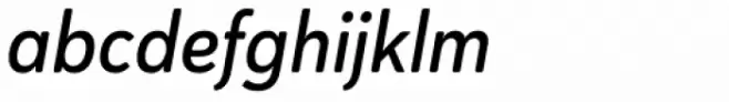Haboro Soft Condensed Demi Italic