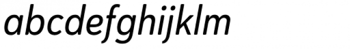 Haboro Soft Condensed Medium Italic