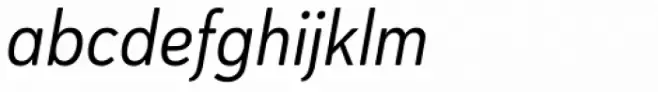 Haboro Soft Condensed Regular Italic
