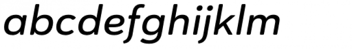 Haboro Soft Extended Demi Italic