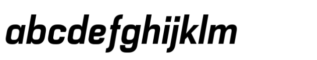 Haboro Squared Condensed Black Italic
